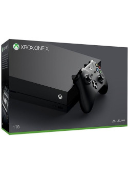 Игровая приставка Microsoft Xbox One X 1 Tb Black РосТест